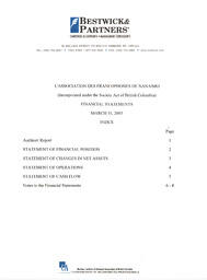   ÉTATS FINANCIERS - EN, 2003   , page 2
