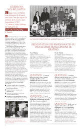   TRANSITION BULLETIN D'INFORMATION, 1996   , page 2