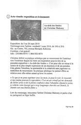   L'ANSE-AU-SABLE, 2010   , page 8