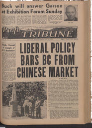   The Pacific Tribune - Friday, July 10, 1953   , page 1