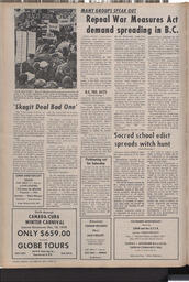  The Pacific Tribune - Friday, October 30, 1970   , page 12