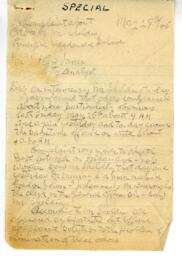 Letter to Vance from R.P. Devine: 29-May-45