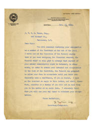 Letter to Vance from The Canadian Mining Institute: 19-Nov-15