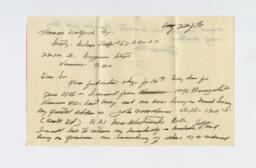 Handwritten Letter