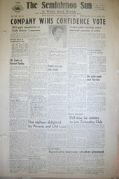 The Semiahmoo Sun and White Rock Weekly, August 03, 1950 (Page 1)