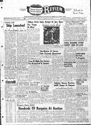 Saanich Peninsula And Gulf Islands Review Wed, May 15, 1963 (Page 1)