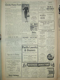 The Semiahmoo Sun and White Rock Weekly, October 28, 1954 (Page 6)