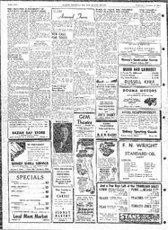 Saanich Peninsula And Gulf Islands Review Wed, November 10, 1954 (Page 2)