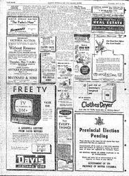 Saanich Peninsula And Gulf Islands Review Wed, April 15, 1953 (Page 8)