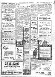 Saanich Peninsula And Gulf Islands Review Wed, May 9, 1951 (Page 2)