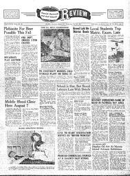 Saanich Peninsula And Gulf Islands Review Wed, July 23, 1947 (Page 1)