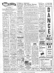 Saanich Peninsula And Gulf Islands Review Wed, May 15, 1946 (Page 5)