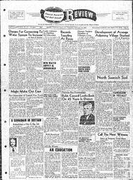 Saanich Peninsula And Gulf Islands Review Wed, September 19, 1956 (Page 1)