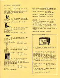   LE PHARE, 1987   , page 15