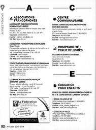   ANNUAIRE - FFCB, 2017   , page 106