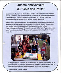   LE COIN DU PARC, 2017-2018   , page 7