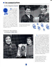   RAPPORT ANNUEL - FFCB, 1996-1997   , page 9