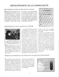   RAPPORT ANNUEL - FFCB, 1992-1993   , page 7