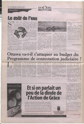 Le Soleil de Colombie-Britannique, October 3, 1997, page 6