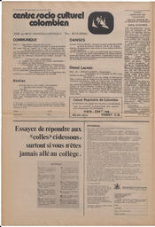 Le Soleil de Colombie, April 19, 1974, page 4