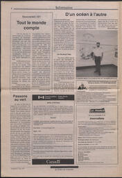 Le Soleil de Colombie, May 31, 1991, page 4
