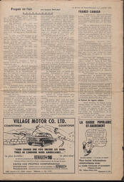 Le Soleil de Vancouver, January 2, 1970, page 3