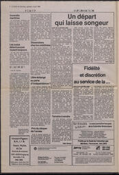 Le Soleil de Colombie, October 14, 1988, page 3