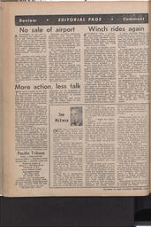   The Pacific Tribune - Friday, November 18, 1960   , page 4