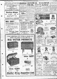 Saanich Peninsula And Gulf Islands Review Wed, December 4, 1957 (Page 3)