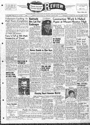 Saanich Peninsula And Gulf Islands Review Wed, August 21, 1957 (Page 1)