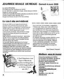   LA VOIX DES KOOTENAYS, 2005   , page 6