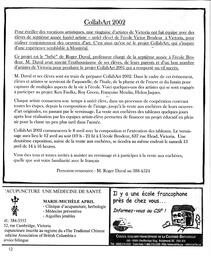   LE R�VERB�RE �CLAIR�, 2002   , page 12