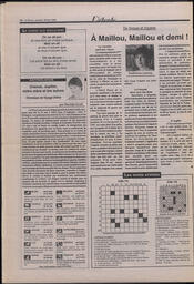 Le Soleil de Colombie-Britannique, May 20, 1994, page 12