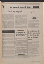 Le Soleil de Vancouver, October 6, 1972, page 15