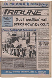   The Pacific Tribune - Wednesday, June 10, 1987   , page 1