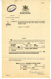 Subpoena: 11-Oct-40