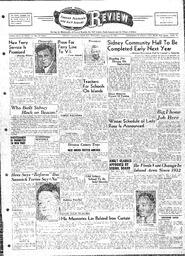 Saanich Peninsula And Gulf Islands Review Wed, September 22, 1954 (Page 1)
