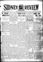 Sidney And Islands Review Thu, January 20, 1916 (Page 1)