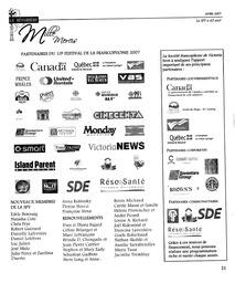   LE RÉVERBÈRE, 2007   , page 21