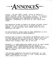   L'ANSE-AU-SABLE, 1990   , page 13