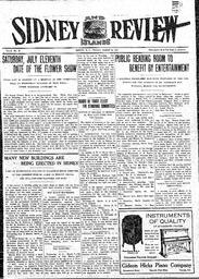Sidney And Islands Review Fri, March 13, 1914 (Page 1)