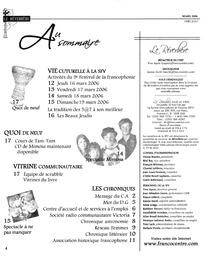   LE RÉVERBÈRE, 2006   , page 4