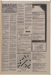 Le Soleil de Colombie, February 13, 1981, page 15