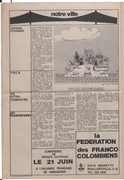 Le Soleil de Vancouver, June 16, 1972, page 6