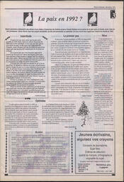 Le Soleil de Colombie, December 6, 1991, page 23
