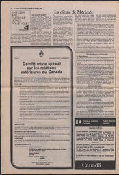 Le Soleil de Colombie, October 25, 1985, page 14