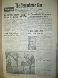 The Semiahmoo Sun and White Rock Weekly, July 18, 1957 (Page 1)