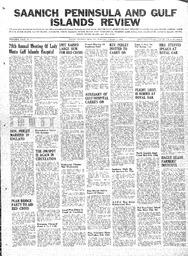 Saanich Peninsula And Gulf Islands Review Wed, February 4, 1942 (Page 1)