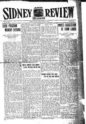 Sidney And Islands Review Thu, January 17, 1918 (Page 1)