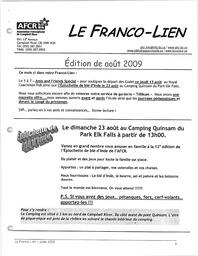   LE FRANCO-LIEN, 2009   , page 1